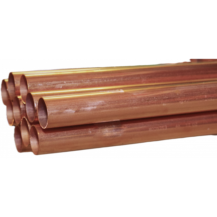 3mtr Len. Copper Tube - EN1057 (Table X)